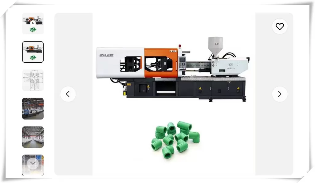 100-Ton Small Energy-Saving Servo Injection Molding Machine